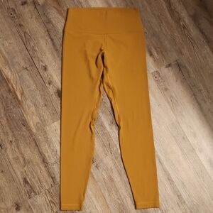 Lululemon Athletica Mustard Leggings